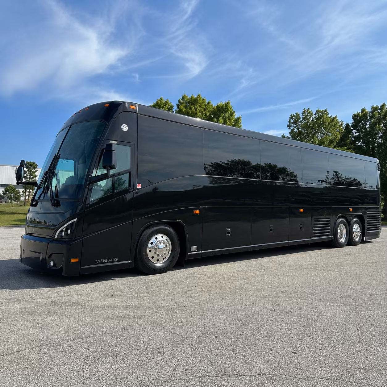 diamond bar charter bus rental exterior