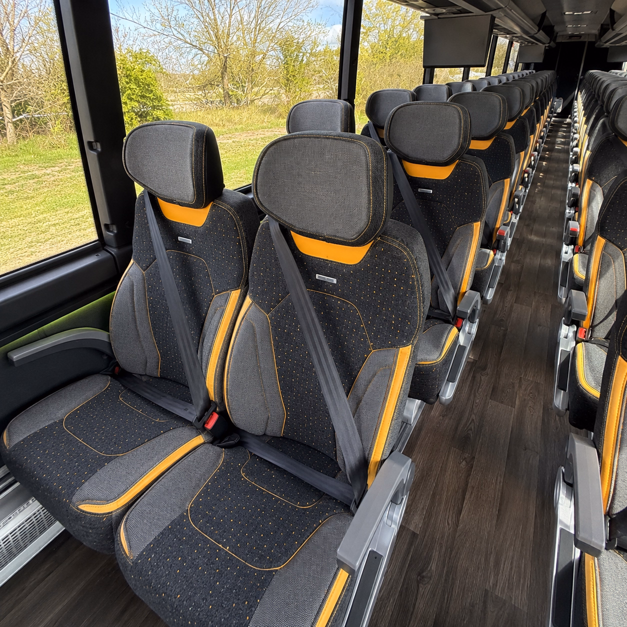 diamond bar corporate event transportation onboard seating