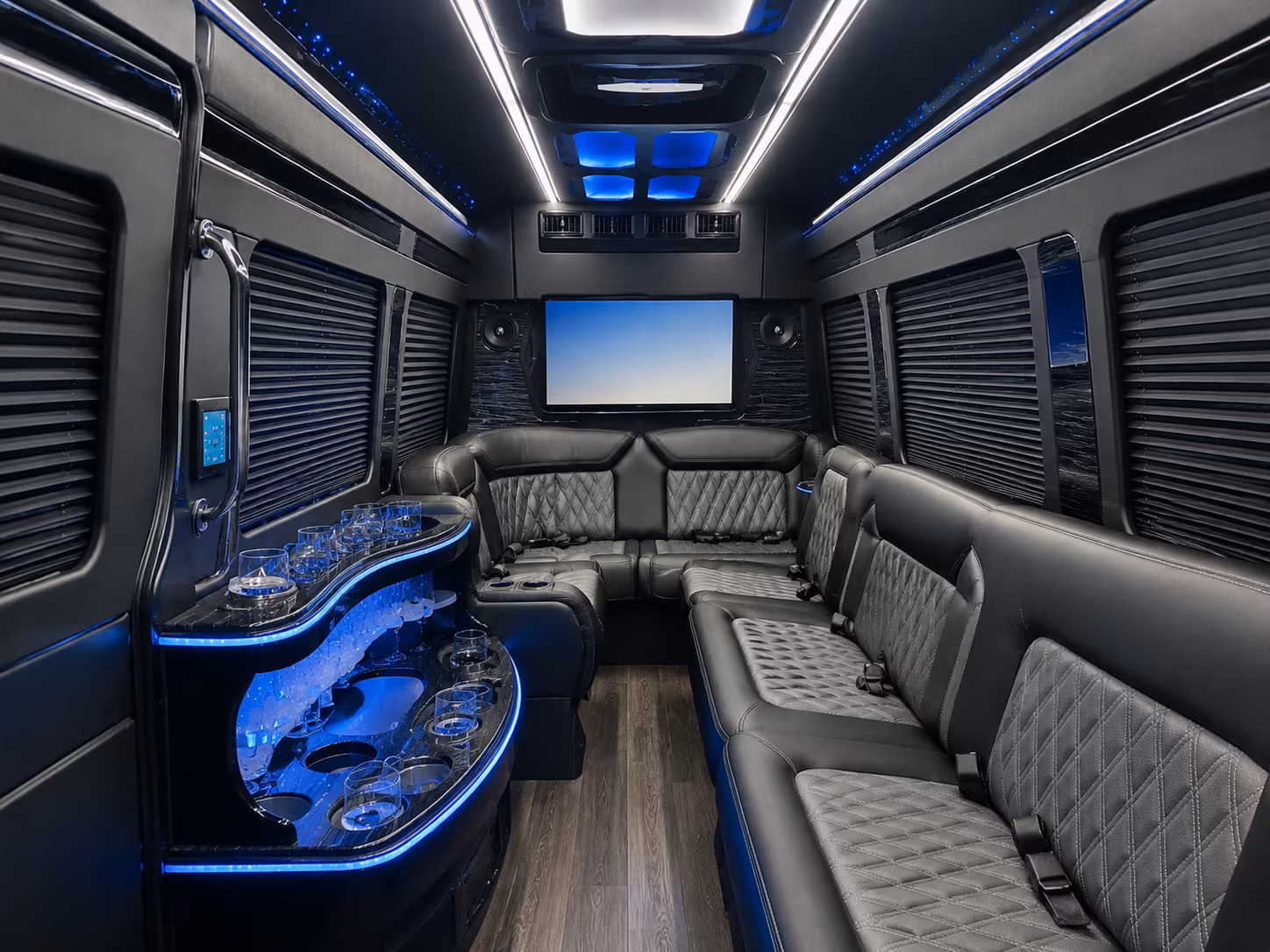 diamond bar long distance transportation onboard seating