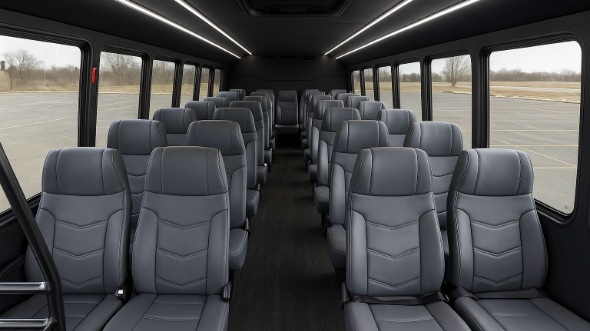 35 passenger minibus interior