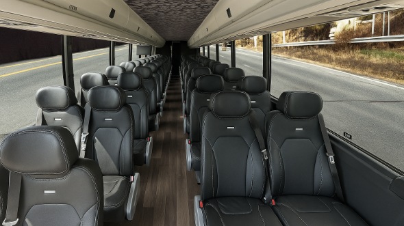 diamond bar 20 passenger minibus inside