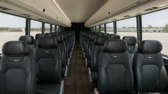 diamond bar 30 passenger minibus interior